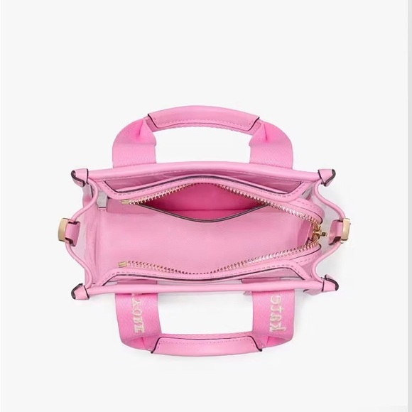 Kate Spade Pink Transparent Tote Bag - New - Picture 8 of 11